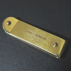 良品 SAINT LAURENT PARIS サンローランパリ マネークリップ ID ビルクリップ ゴールドカラー メンズ レディース 古着 中古 USEDのサムネイル