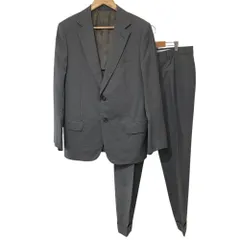美品 dunhill ダンヒル テーラードジャケット＋スラックスパンツ スーツ セットアップ 52 グレー メンズ 古着 中古 USED