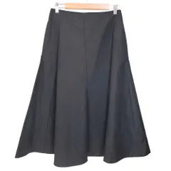 良品 JIL SANDER ジルサンダー コットンフレアスカート JSPU350506 サイズ38 ブラック レディース 古着 中古 USEDのサムネイル