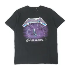 メタリカ METALLICA 00s 2000年代 Y2K バンドTシャツ RIDE THE LIGHTNING ライドザライトニング ロックT USA ヴィンテージ アメリカ 古着 メンズ Tシャツ ブラック / 黒 XL【中古】のサムネイル