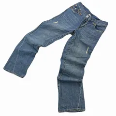 トゥルーレリジョン JOEY BIG T デニムパンツ メンズ 30インチ ブーツカット フレア ブルー 激レア USA製 Y2K 廃盤 ジーンズ