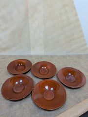 玉川堂 鎚起銅器 茶托 3枚セット 銅製 - メルカリ