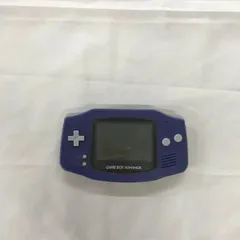 ゲームボーイアドバンス本体（バイオレット）＆ソフト2本セット (志）A-311