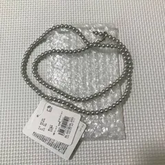 UNTITLED（アンタイトル）　パールネックレス　シルバー　人工真珠　真鍮　ガラスのサムネイル