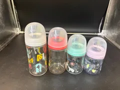🔶ピジョン 哺乳瓶4本セット｜ガラス＆プラスチック混在