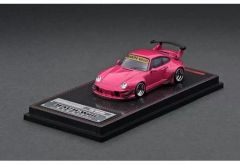 UNDEFEATED ポルシェ911 RWB ミニカーピンク1/64 - メルカリ