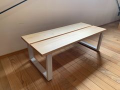 IKEA NORDBY ベンチ 木製 ナチュラル - メルカリ