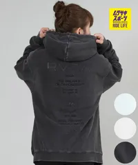 【ムラスポ公式】新品 RVCA ルーカ ジップアップ パーカー レディース バックプリント ロゴ BF044-P02のサムネイル