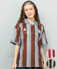 【ムラスポ公式】新品 Kappa カッパ 半袖 シャツ レディース ポロシャツ ゲームシャツ ロゴ 215932のサムネイル