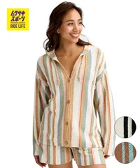 【ムラスポ公式】新品 BILLABONG ビラボン 前ボタン パーカーレディース 水陸両用 塩素対応  BG013614 UTのサムネイル
