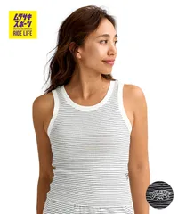 【ムラスポ公式】新品 BILLABONG ビラボン タンクトップ レディース 前後リバーシブル 2WAY ボーダー ショート丈 BG013360のサムネイル
