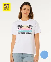 【ムラスポ公式】新品 RIP CURL リップカール 半袖 Tシャツ レディース リラックスフィット MALIBU RELAXED TEE 0NCWTE