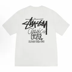 STUSSY スツーシー  SS25 クラシックプリントロゴリブスリーブTシャツ 男女兼用
