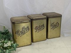 【4個】70's U.S.A vintage TIN缶 キャニスター ティン 4個】70's U.S.A vintage TIN缶 キャニスター ティン - メルカリ