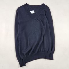 Maison Martin Margiela Vネックニット ここのえ S - メルカリ