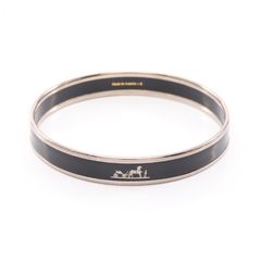 HERMES エルメス カレーシュPM シルバー 白 エナメル - メルカリ