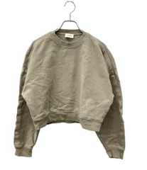 サンローラン 長袖スウェット グレージュ ショート丈 716525 レディース SIZE S SAINT LAURENTのサムネイル