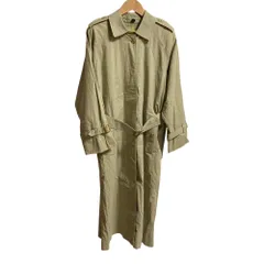 BURBERRYS バーバリーズ バーバリー ヴィンテージ シングル トレンチコート サイズ8 カーキ レディース 古着 中古 USED