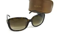 GUCCI グッチ サングラス インターロッキングG GG3178/K/S ブラウン プラスチック ユニセックス べっ甲調 美品【本物保証】 GUCCI - グッチ インターロッキングG サングラス GG3178/K/S