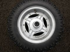 廃盤品】3WF用10インチリアホイール BMF アルミ ハブ付き タイヤ付き