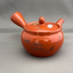 京焼 平安 城岳 呉須赤絵 花鳥文水注 煎茶道具 水次 水注 - メルカリ