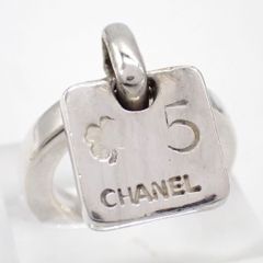 ☆ヴィンテージ☆CHANEL No.5 カメリア チャーム リング シルバー 
