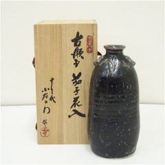 【新品】清水俊彦 海鼠釉 瓜型瓶 花瓶 飾壺 共箱 栞 新品】清水俊彦 海鼠釉 瓜型瓶 花瓶 飾壺 共箱 栞 - メルカリ