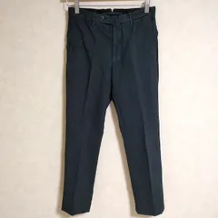 INCOTEX DOESKIN  HIGH COMFORT スラックス ストレッチ素材 パンツ ネイビー メンズ インコテックス【中古】4-0716G△のサムネイル