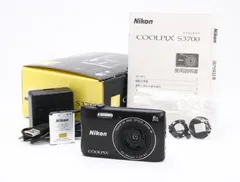 Nikon COOLPIX S3700　◉動作品、新品充電器付き Amazon.com : Nikon COOLPIX S3700 Digital Camera with 8x Optical