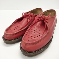 PINK HOUSE ローファー レッド×ホワイト LLサイズ - メルカリ