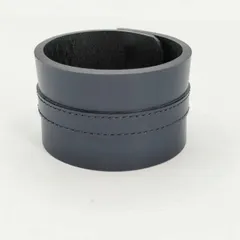petite robe noire レザー バングル ネイビー レディース プティローブノアー【中古】6-0110G∞のサムネイル