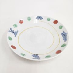 小長谷節子 作品 染付 深海魚 チョウチンアンコウ 皿 小長谷節子 作品 染付 深海魚 チョウチンアンコウ 皿 - メルカリ