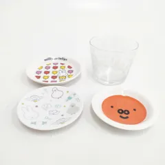 miffy 未使用 フラワーミッフィー 蕎麦ちょこ みっふぃーおやつ堂 鎌倉 豆皿 チューリップ 4点セット 皿 多色 レディース ミッフィー【中古】6-0204G◎