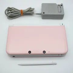 ニンテンドー3DS LL ピンクxホワイト 5558
