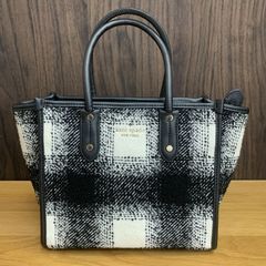 ケイトスペード エラ トートバッグ 2way フェルト 斜めがけ グレー 