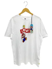 Levi’s (リーバイス) SUPER MARIO GRAPHIC TEE スーパーマリオ コラボ Tシャツ XL ホワイト メンズ/028のサムネイル