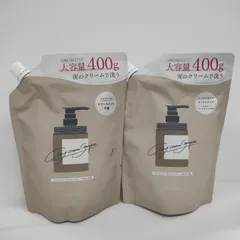 Y5711 K cocone ココネ クレイクリームシャンプー・モイストタイプ つめかえ用 400g 計2点セット