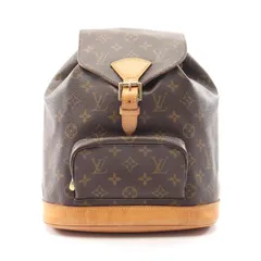 ルイ・ヴィトン LOUIS VUITTON リュックサック バックパック モンスリMM M51136 PVCコーティングキャンバス レザー モンスリMM レディース Used Bのサムネイル