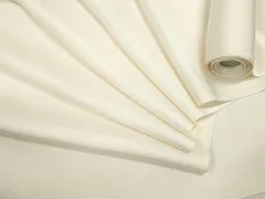平和屋着物▼和装小物　白生地　端切れ　ハギレ　生成り色　リメイク生地　材料　逸品　DABD7785zzz