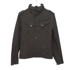 エムケーミッシェルクランオム MK MICHEL KLEIN HOMME 長袖 ミリタリージャケット アウター 収納フード ポケット 46 Mサイズ相当 ダークブラウン E112504258 1208のサムネイル