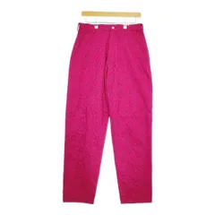 sulvam 刺繍パンツ 定価59400円 MT-P12-300  パンツ レッド メンズ サルバム【中古】5-0108G∞のサムネイル