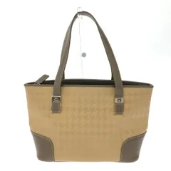 MILA SCHON ミラショーン ミニトートバッグ  千鳥柄/ナイロン    ゴールドカラー レディース / 240001199052のサムネイル