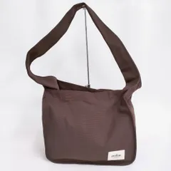 praline 完売品 VAGABOND STRAP L-HANDLE58 フランス製 キャンバス ショルダーバッグ 25SS ブラウン レディース【中古】5-0429G♪