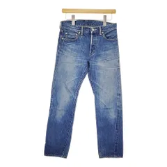 ARTS&SCIENCE 092-U309-077 サイズ26 テーパード デニムパンツ ブルー レディース アーツ&サイエンス【中古】5-0509G♪のサムネイル