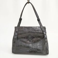 エンリーベグリン オミノくん 2WAY ショルダーバッグ トート レザー 茶 