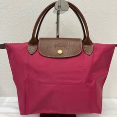 未使用】ロンシャン ルプリアージュ M トートバッグ ワインレッド