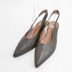 SLOBE IENA 23AW バッグスリングパンプス  24cm 定価14850円 パンプス ブラウン レディース スローブイエナ【中古】5-1127G◎のサムネイル