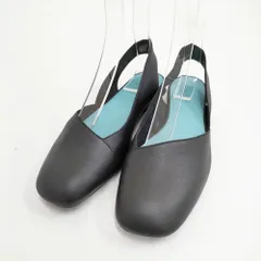 CAMPER Casi Myra カシマイラフラットシューズ Ortholite社 スリングバック 定価24200円 シューズ・靴 ブラック レディース カンペール【中古】5-1127G◎のサムネイル