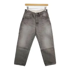 mina perhonen ra4276 always ジーンズ コットンリネン 加工 デニムパンツ グレー レディース ミナペルホネン【中古】6-0101G∞のサムネイル