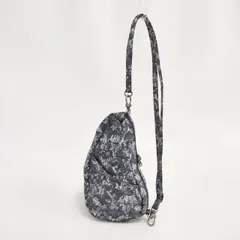 HEALTHY BACK BAG URBAN DAWN アーバンドーンSサイズ ショルダーバッグ グレー ホワイト レディース ヘルシーバックバッグ【中古】6-0104G∞のサムネイル